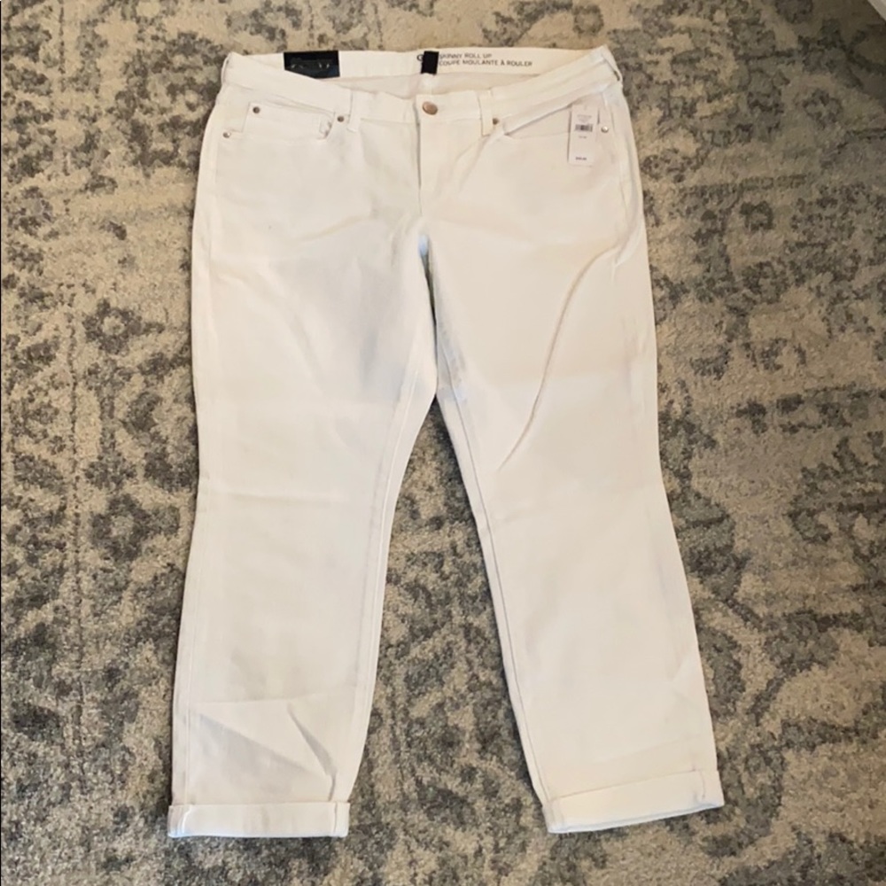 NWT! GAP skinny roll up jeans